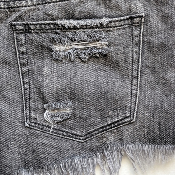 Free People Loving Good Vibrations Cutoff Shorts - Picture 8 of 8